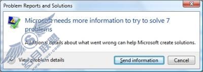 But wait, there's more!: After grinding through seven-score-and-ten problems, Microsoft wants additional permission to send information about seven of them. Why bother re-checking?