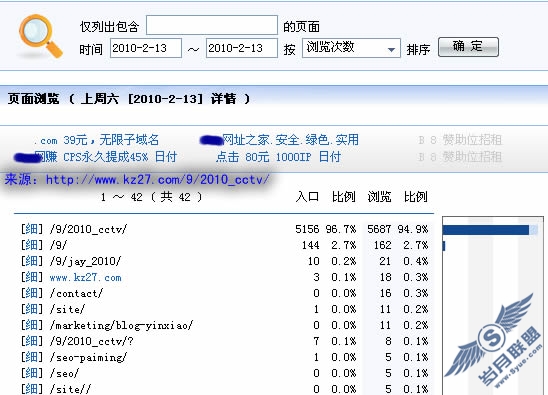 ����ҳ��ͳ��