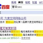 ����seo�ٶȵ�һվ