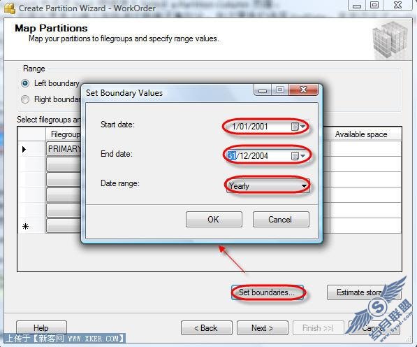 SQL Server 2008-(Table Partition)