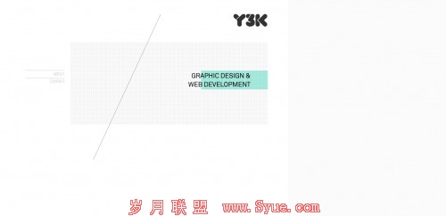 y3k 500x242 55 Examples of Minimalistic Web Design