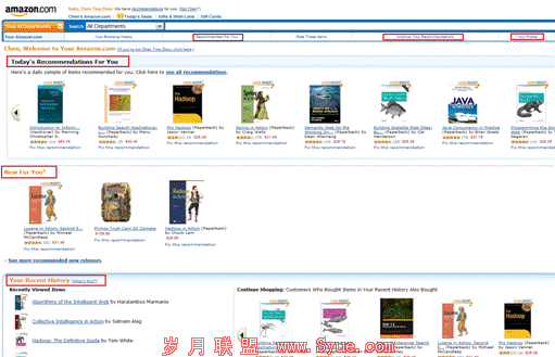 Amazon ���Ƽ����� - ��ҳ