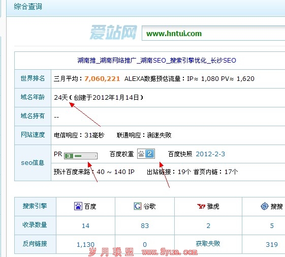 ����SEO��վ2��7���ڰ�վ��ѯ���