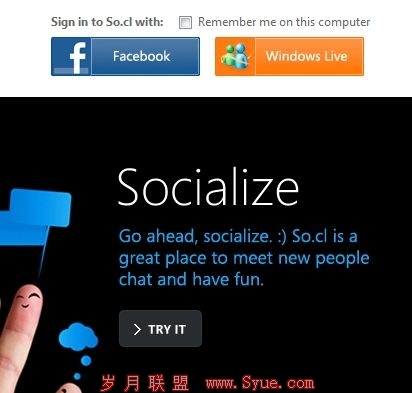 ûFacebookWindows Live˺ŵ¼So.cl