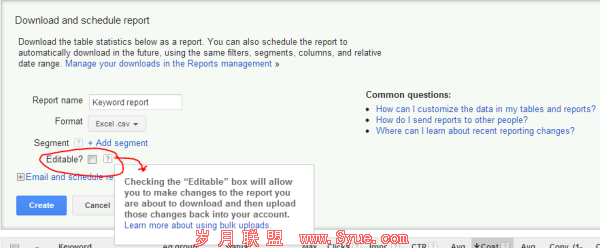 AdWords�������ؼ��ֱ༭